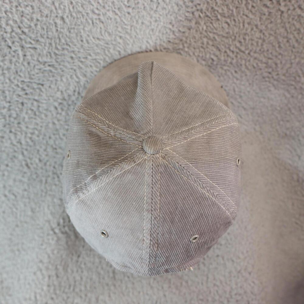 Supreme A Brand To Trust Corduroy Grey Dad Hat Blank Vtg 90s - Picture 6 of 8